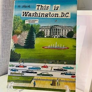 M Sasek This Is Washington DC A Children's Classic Hardcover Book